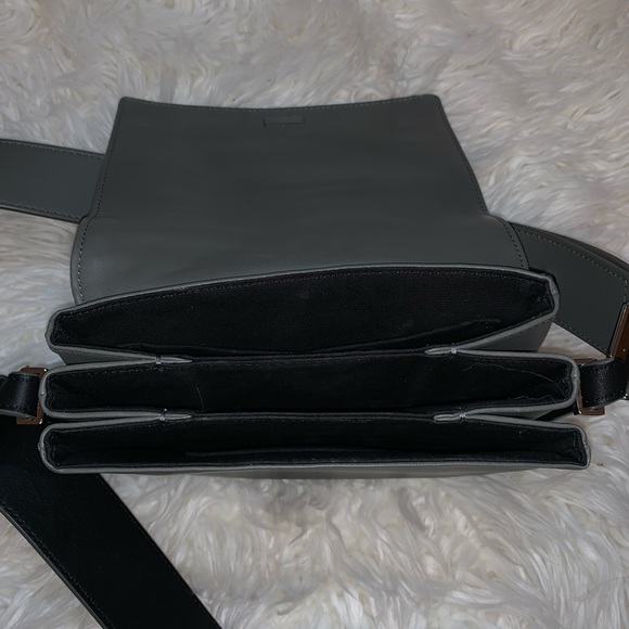 ALL SAINTS Grey Crossbody Purse/bag - Never worn - Picture 7 of 16